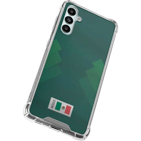Mexico Soccer Flag Galaxy A14 5G Clear Case